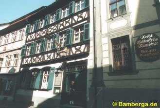 Bamberg: Gaststtte Schlenkerla in der Sandstrae